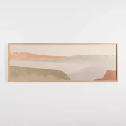 Abstract Desert Framed Art Print