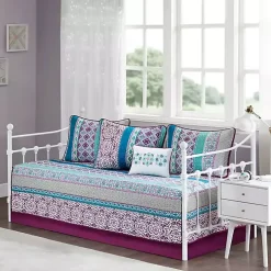 Adley Reversible Daybed 6-pc. Quilt Cover Set