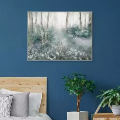 Allyson's Trail Framed Canvas Art Print