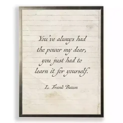 Always Had The Power Wall Plaque