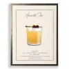 Amaretto Sour Framed Art Print
