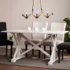 Annalise Distressed Farmhouse Dining Table