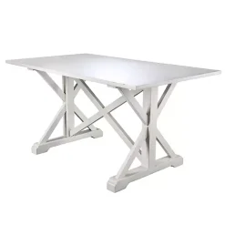 Annalise Distressed Farmhouse Dining Table