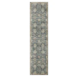 Anthracite Granary Floral Runner, 2x10