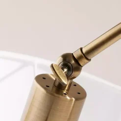 Antique Brass Arc Table Lamp