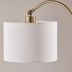 Antique Brass Arc Table Lamp