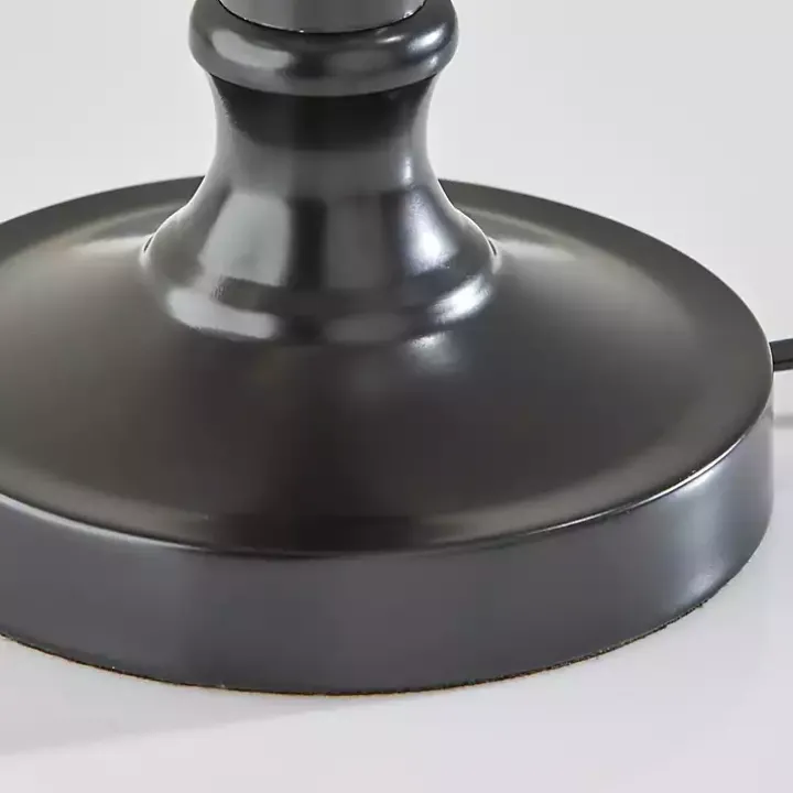 Antique Bronze Arched Adjustable Table Lamp