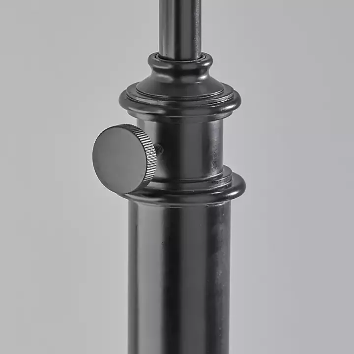 Antique Bronze Arched Adjustable Table Lamp