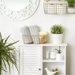 Antique Gold 2-pc. Wire Basket Set