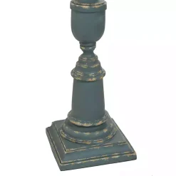 Antique Navy Bourgault Floor Lamp