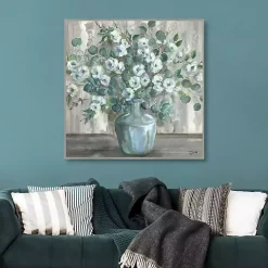 Apple Blossom Jug Framed Canvas Art