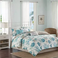 Aqua Coastal 7-pc. King Comforter Set