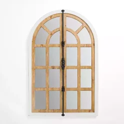Artemis Arched Door Wood Wall Mirror