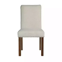 Aubrey Natural Upholstered 2-pc. Dining Chair Set