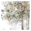 Autumn Leaves Neutral Giclee Canvas Art, 30x30 in.