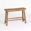 Barnwood Wire Brush Sonoma Counter Bench