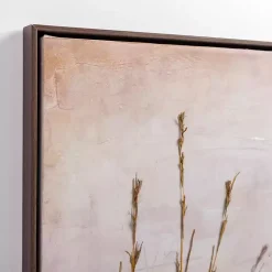 Beach Pathway Framed Canvas Art Print