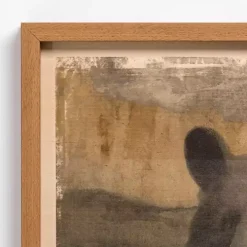 Bear Cabin Friend Framed Art Print