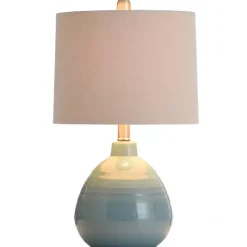 Bermuda Blue Ceramic Table Lamp