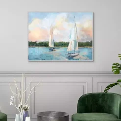 Best Day Ever Framed Canvas Art Print