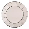 Beveled Glass Round Wall Mirror