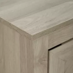 Birch 2-Door Chevron Cabinet