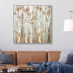 Birch Wood III Framed Canvas Art Print