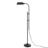 Black Adjustable Height Pharmacy Floor Lamp