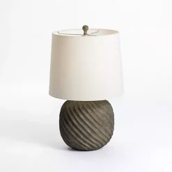 Black and Brown Swirl Anders Table Lamp