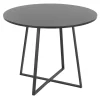 Black Canary Cosmo Round Dining Table