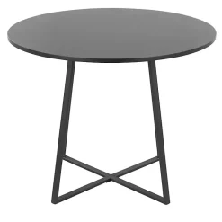 Black Canary Cosmo Round Dining Table