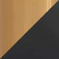 Black Faux Leather Marge Bar Stools, Set of 2