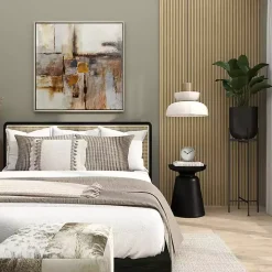 Black Metal Bell Shaped Accent Table