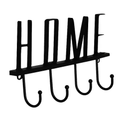 Black Metal Home Wall Hooks