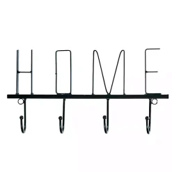 Black Metal Home Wall Hooks