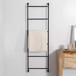 Black Metal Wall Ladder