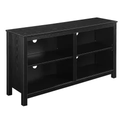 Black Montana 4-Shelf Media Cabinet