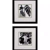 Black Plantling I Framed Art Prints, Set of 2