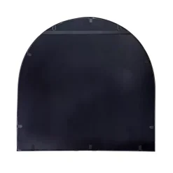 Black Wide Arched Wall Mirror
