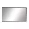 Black Wood Framed Mirror, 24x40 in.