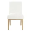 Blair White Stain Proof Dining Chair