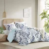 Blue Botanical 3-pc. Full/Queen Comforter Set
