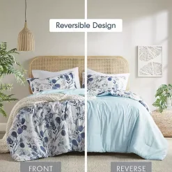 Blue Botanical 3-pc. Full/Queen Comforter Set