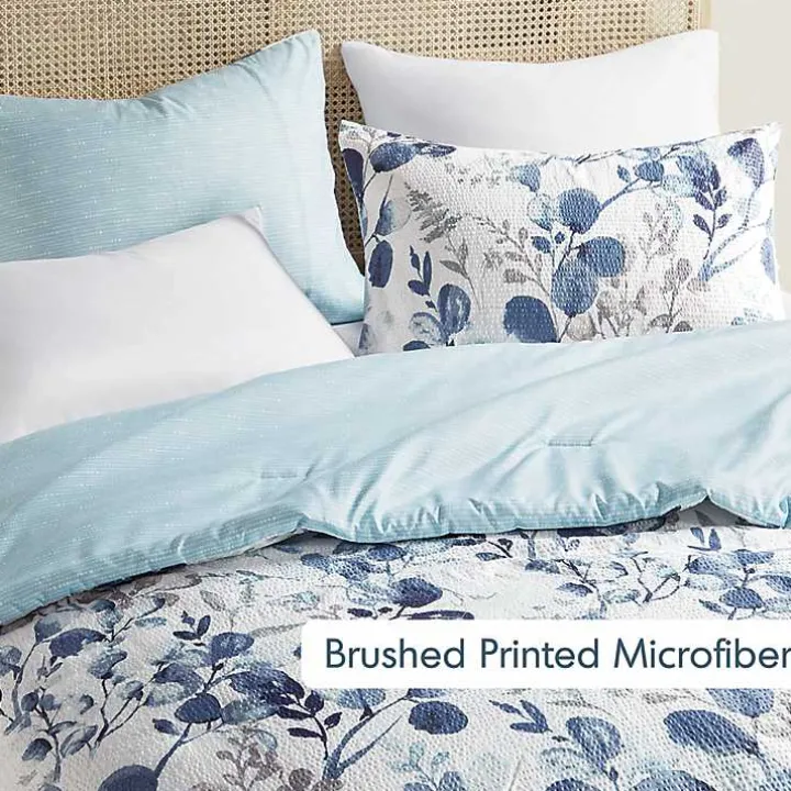 Blue Botanical 3-pc. King Comforter Set