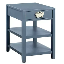 Blue Crab Accent Table
