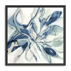 Blue Halcyon Framed Canvas Art Print