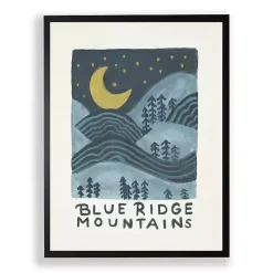 Blue Ridge Mountains Framed Art Print
