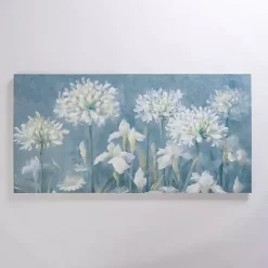 Blue Spring Blossoms Canvas Art Print