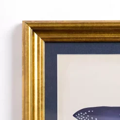 Blue Stingray Framed Art Print