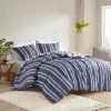 Blue Stripe Jackson 3-pc. King Comforter Set
